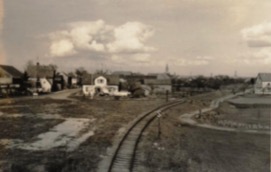 Photo ancienne en sépia représentant la commune de Feldkirch